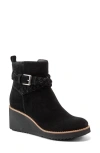 Earth ® Chace Wedge Bootie In Black