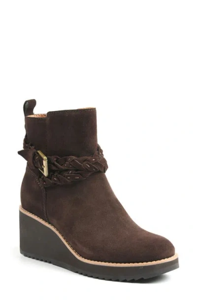 Earth ® Chace Wedge Bootie In Brown