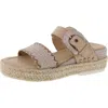 Earth Colla Espadrille Wedge Sandal In Pink