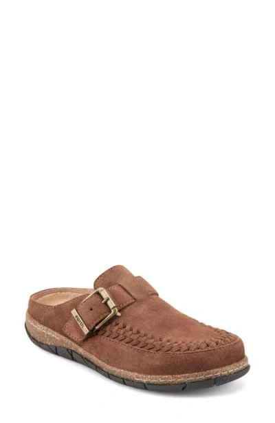 Earth Women's Eileen Woven Suede Footbed Mule Clogs In Multi