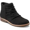 Earth Ethilaree Womens Zipper Faux Leather Booties In Black