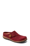 Earth Women's Ezra Button Wrap Slip-on Clogs In Red