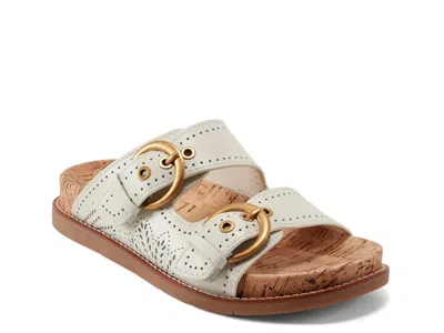Earth Francii Sandal In White