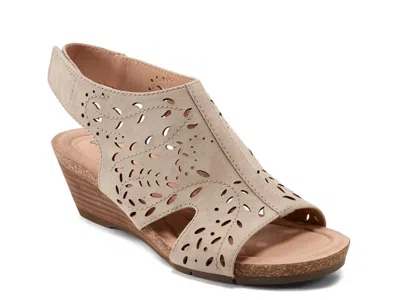 Earth Halin Wedge Sandal In Multi