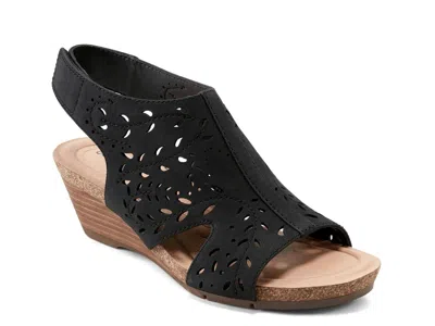 Earth Halin Wedge Sandal In Multi