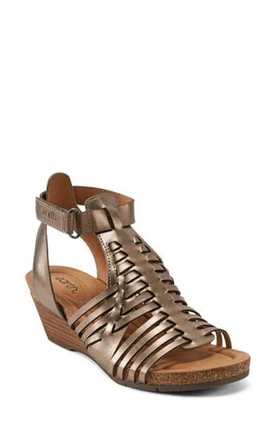 Earth Women's Hattie Fisherman Wedge Sandals In Brown