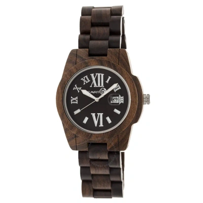 Earth Heartwood Eco-friendly Dark Brown Wood Heartwood Unisex Watch Ew1502