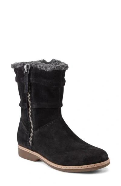 EARTH EARTH® HYLAND FAUX FUR TRIM ZIP BOOT