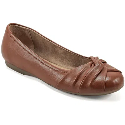 Earth Jacci Womens Leather Slip-on Ballet Flats In Multi