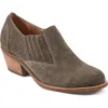 Earth Women's Jalin Block Heel Slip-on Casual Booties In Green