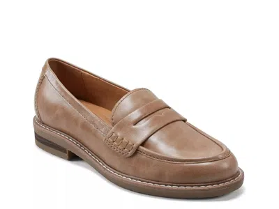 Earth Javas Penny Loafer In Brown