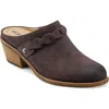 Earth ® Juliet Mule In Dark Red