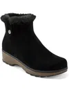 Earth Kim Womens Comfort Insole Faux Fur Winter & Snow Boots In Black