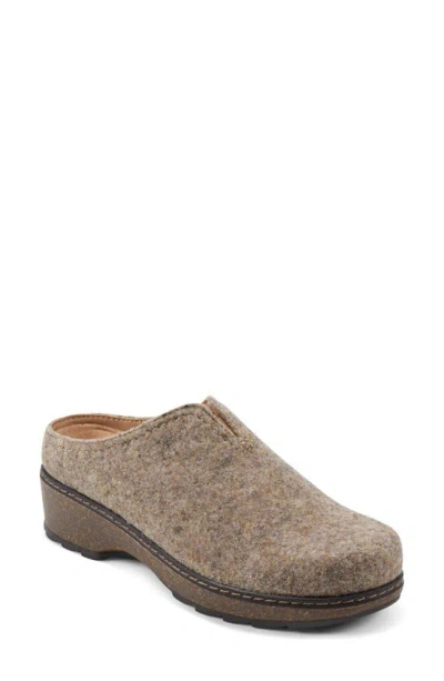 Earth Women's Kolia Slip-on Heeled Clogs In Light Brown