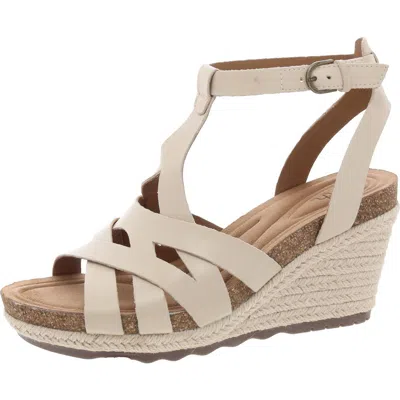 Earth Malera Womens Wedges Ankle Strap Wedge Sandals In Multi