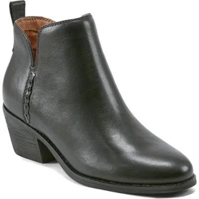 Earth Women's Marisole Slip-on Casual Booties In Black Leather