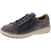 Earth Netta Womens Leather Lifestyle Casual And Fashion Sneakers In Blue