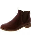 Earth Nika Womens Leather Western Ankle Boots In Multi