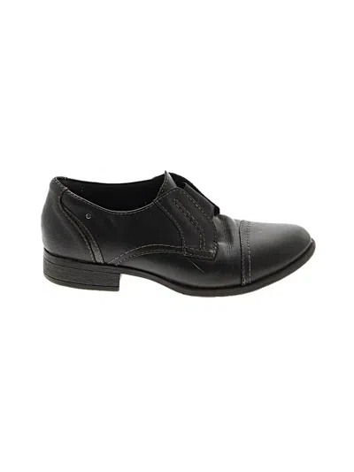Pre-owned Earth Origins Flats In Black