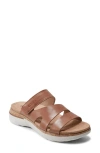 Earth Ralli Platform Slide Sandal In Medium Natural