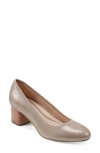Earth ® Rellia Block Heel Pump In Neutral