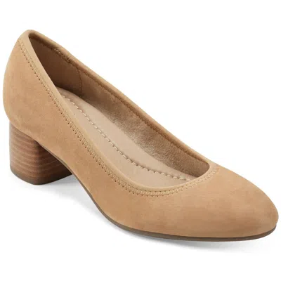 Earth Rellia Womens Suede Comfort Pumps In Multi