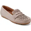 Earth Women's Carmen Round Toe Slip-on Casual Flat Loafers In Light Mauve