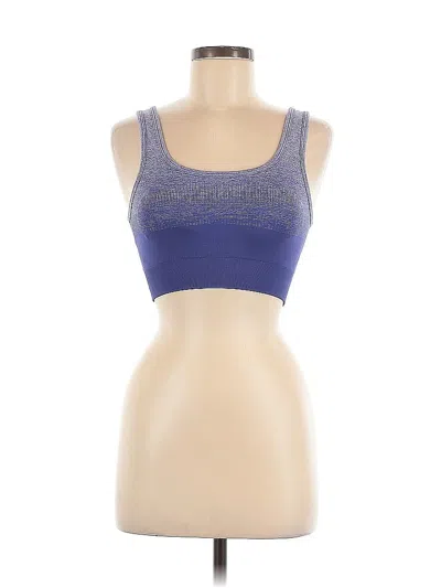 Pre-owned Earth Republic Sports Bra In Blue