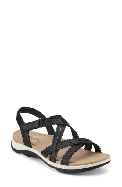 Earth Sanetra Sandal In Black