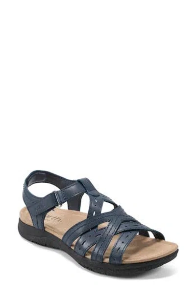 Earth ® Sellie Strappy Sandal Women) In Blue