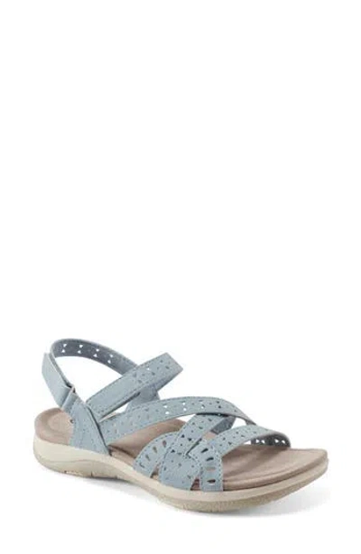 Earth ® Seravi Strappy Sandal In Blue