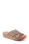 Earth ® Serento Wedge Sandal In Gray