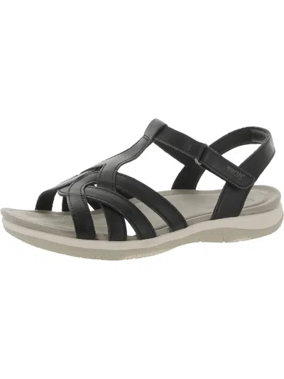 Earth Siana Womens Ankle Strap Casual In Black