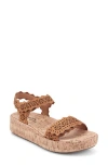 Earth ® Slata Ankle Strap Platform Sandal In Multi