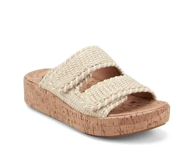 Earth Sprinti Wedge Sandal In Brown