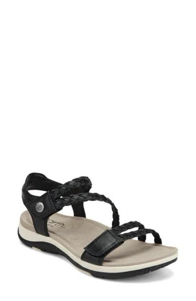 Earth ® Stellon Ankle Strap Sandal In Black