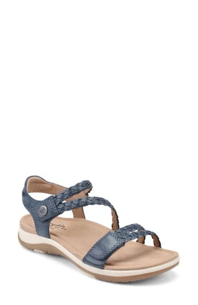 Earth ® Stellon Ankle Strap Sandal In Blue