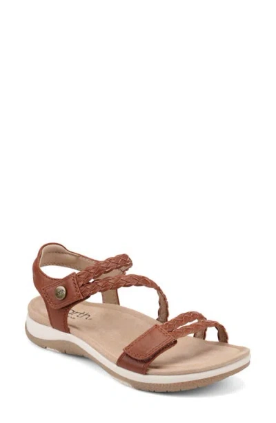 Earth ® Stellon Ankle Strap Sandal In Brown