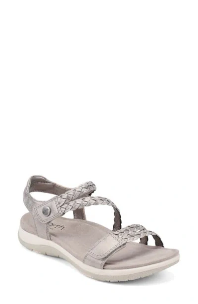 Earth ® Stellon Ankle Strap Sandal In Gray