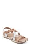 Earth Women's Sterling Strappy Sporty Sandals In Light Natural
