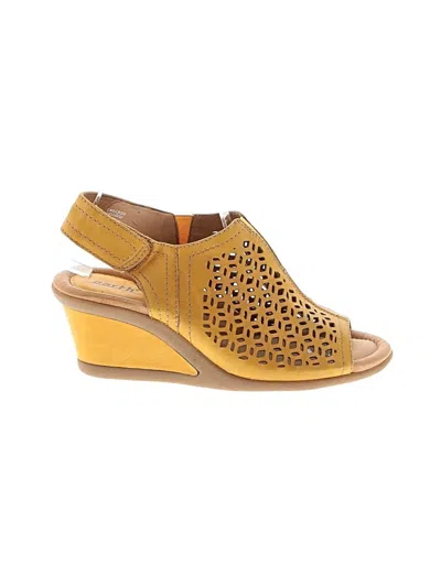 Pre-owned Earth Wedges In Yellow