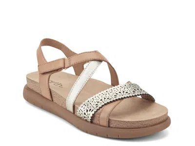 Earth Wide Width Athena Sandal In Brown