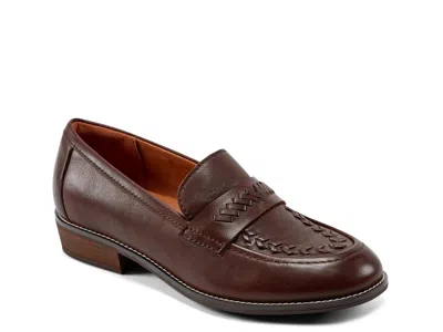 Earth Wide Width Edith Loafer In Brown