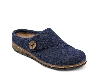 Earth Wide Width Ezra Clog In Blue