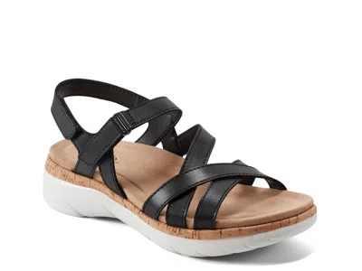 Earth Wide Width Rosie Sandal In Black