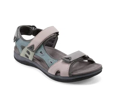 Earth Wide Width Skylar Sandal In Purple