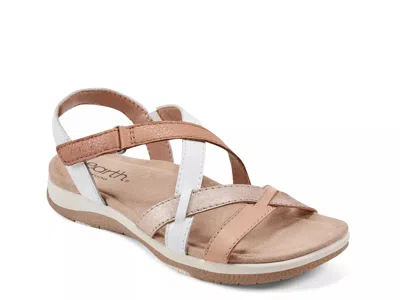 Earth Wide Width Sterling Sport Sandal In Nude