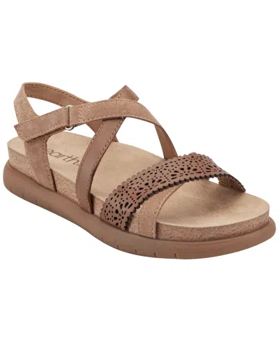 Earth Women's Athena Strappy Footbed Flatform Sandals