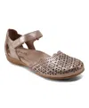 Earth Women's Bronnie Perforated Two-piece Flat Sandals