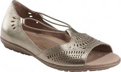 Earth Women's Camellia Nauset Sandal In Washed Gold In Brown